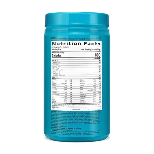 GNC Total Lean | Lean Shake 25 Protein Powder | High-Protein Meal Replacement Shake | Mixed Berry | 16 Servings