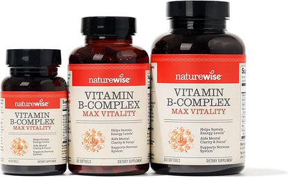 NatureWise 1000mg Omega 3 600mg EPA 400mg DHA 180ct & 60 Softgels[2-Month] Softgels[2-Month]