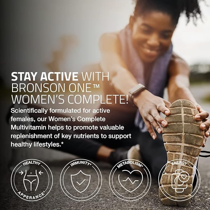 Bronson ONE Daily Women’s Complete Multivitamin 180 Tablets