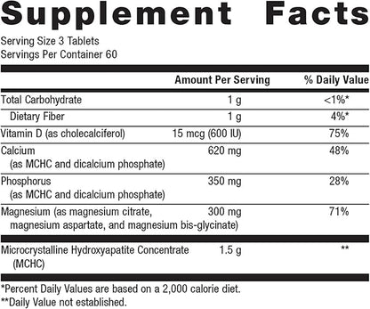 Metagenics Bone Builder with Magnesium 180 Tablets