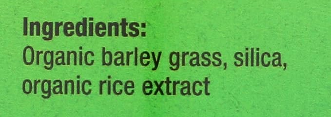 Pines Organic Barley Grass,500 mg,500 Count