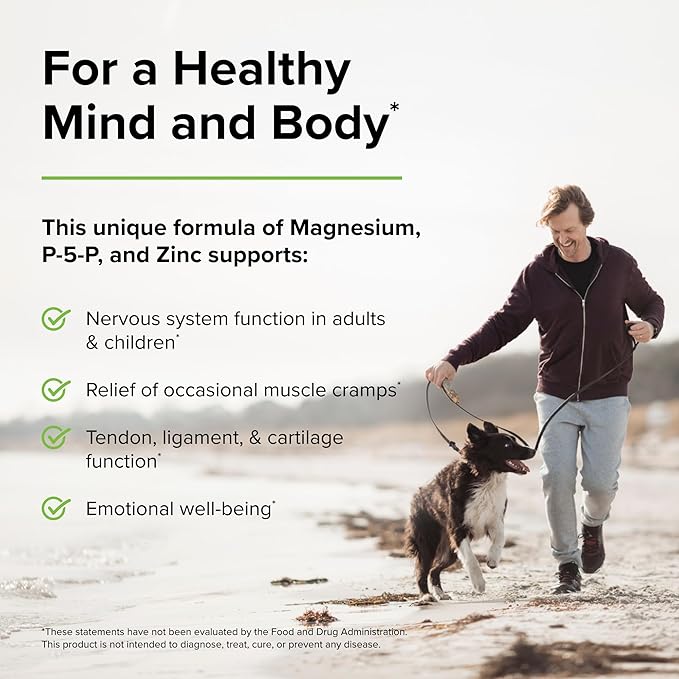 Terry Naturally BioActive Magnesium Complex 120 Capsules B6 & 120 Servings