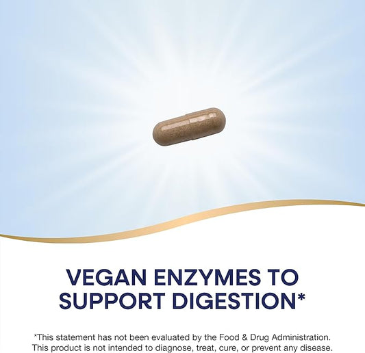 Nature's Way CompleteGest Vegetarian Enzymes Supplement, 180 Vegan
