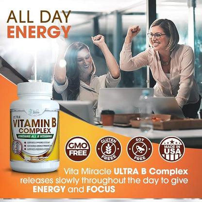 Super B Complex Vitamins (100-Count)
