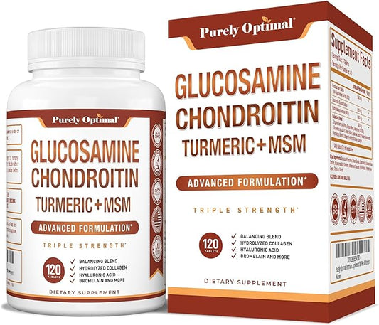 Purely Optimal Premium Glucosamine Chondroitin MSM