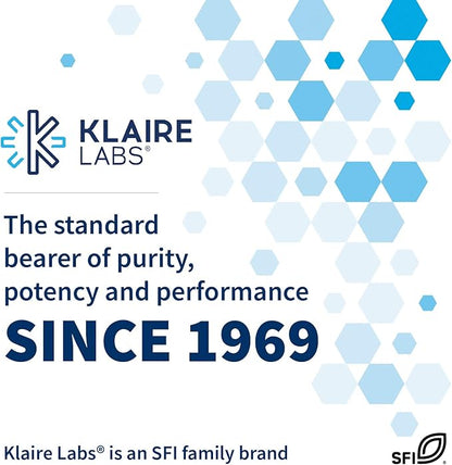 Klaire Labs Active B Trio B12 Supplement B6 & (60 Capsules)