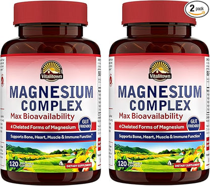 Vitalitown Magnesium Complex, 240 Capsules, Magnesium
