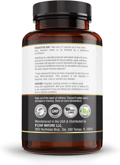 B'LEAF NATURE Pure Fusion of Liposomal 60 count
