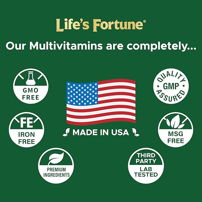 Life's Fortune Multivitamin & Mineral 60