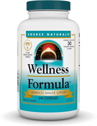 Source Naturals Wellness Formula, Herbal Defense Complex* 240 Capsules