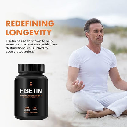 HUMANX Fisetin 500mg 98% Pure