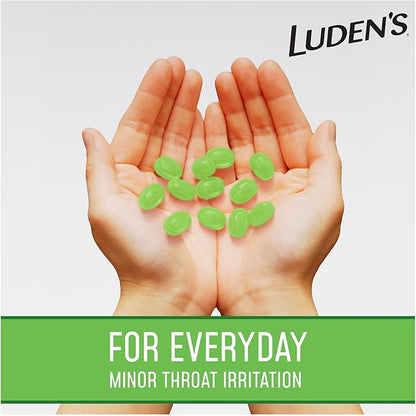 Ludens Soothing Throat Drops, Green Apple, 25 ct 1)