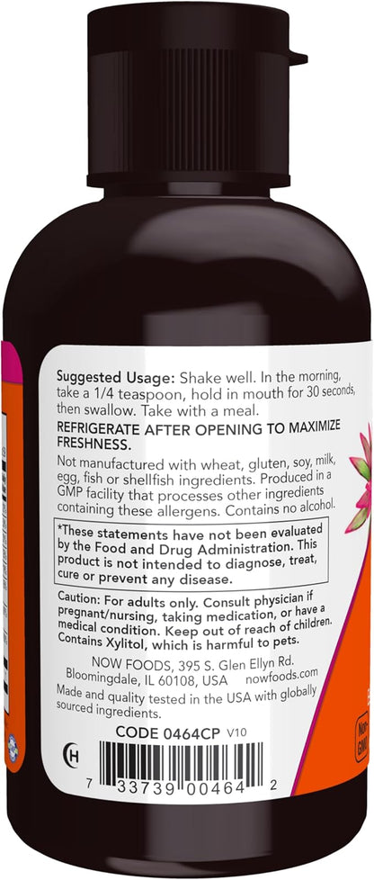 NOW Supplements, Vitamin B-12 Complex Liquid, 2-Ounce