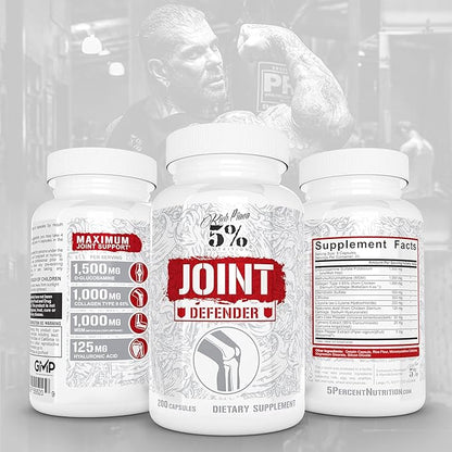 5% Nutrition Rich Piana Joint Defender 200 Capsules, 25 Servings