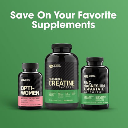 Optimum Nutrition Opti-Men, Vitamin C, Zinc B12 for 90 Count