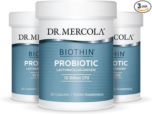 Dr. Mercola Biothin Probiotic 10 Billion 90 Servings (90 Capsules),