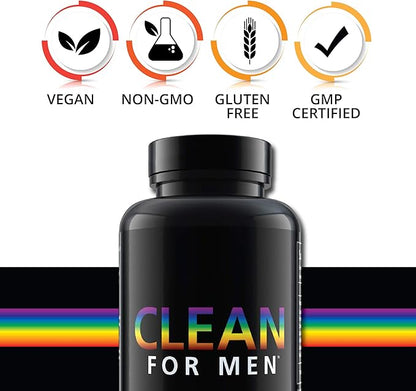 Re+Gen Nutrition Fiber Supplement | Gut Cleanse, Stool Softeners for Men, Digestive Health Support for Adults, Bloating Relief for Men, Constipation and Gut Health, Helps Cleanse Body, 60 Capsules