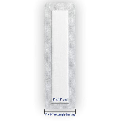 Medline Bordered Gauze, 6" x 6" 15 Count