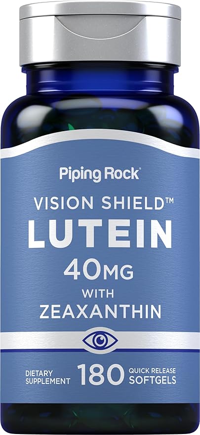 Piping Rock Lutein & Zeaxanthin 40mg 180 Softgels