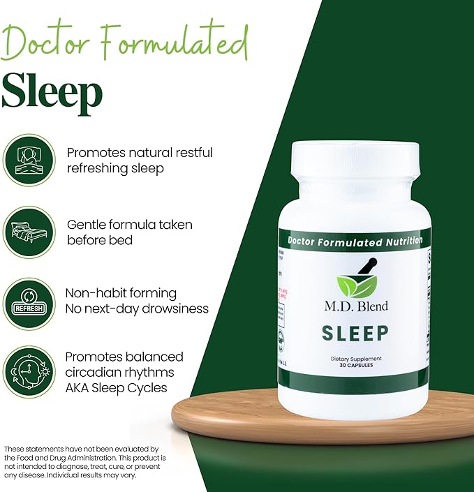 Sleep - Natural Supplement with L-Theanine, 90 capsules