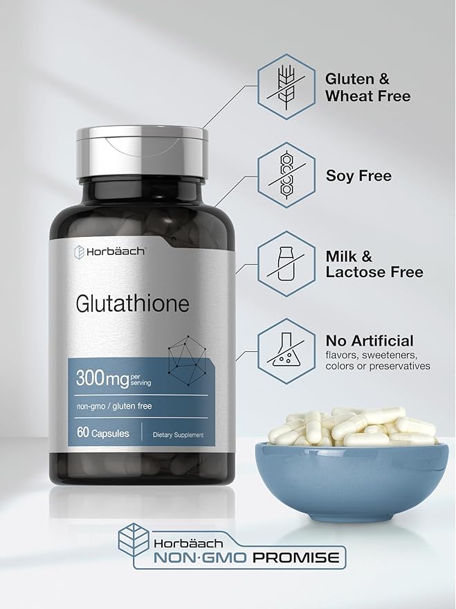 Horbaach Glutathione | 300mg | 60