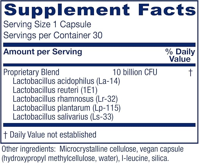 Vitanica FemEcology, Vaginal and Intestinal Probiotic 30 Capsules