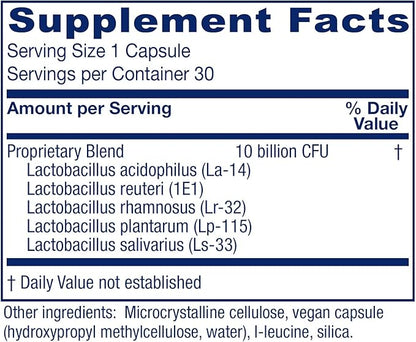 Vitanica FemEcology, Vaginal and Intestinal Probiotic 30 Capsules