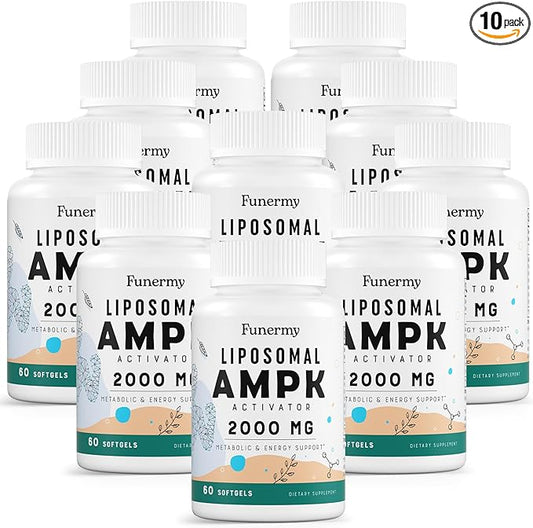 Liposomal AMPK Activator 2000 mg 6-in-1 AMPK 600 Softgels