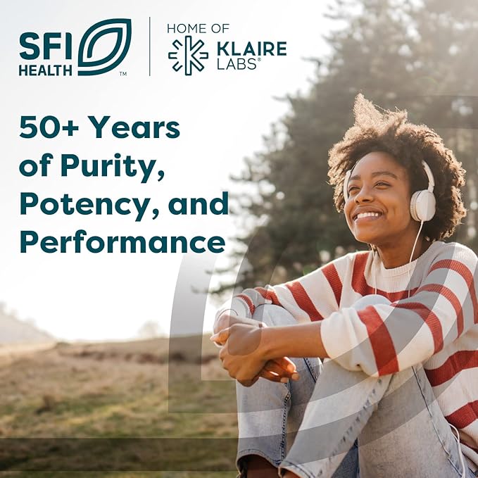 Klaire Labs SFI Health Methyl Balance - Bioactive Vitamin B & Methyl Folate Supplement with TMG, B2, B12 & B6 Vitamins - Methylated Vitamins to Support Cognitive & Cardiovascular Health (60 Capsules)