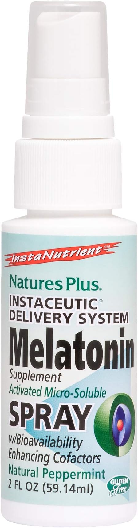 Natures Plus Melatonin Lipoceutical Spray 1.5 mg, 2 fl B6 and 80 Servings