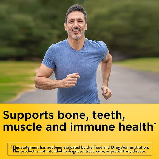 Nature Made Extra Strength Vitamin D3 5000 IU (125 mcg), 360 Softgels, 360 Day