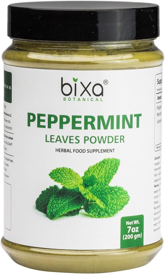 bixa BOTANICAL Peppermint Powder (Mentha Piperita) 200g (7 (7 Oz),