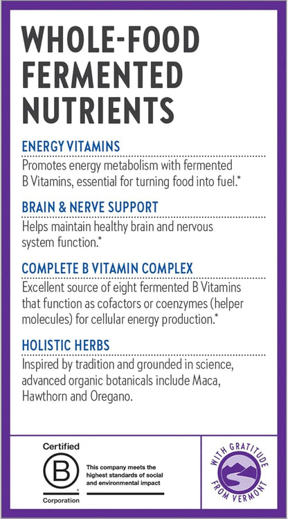 New Chapter Vitamin B Complex – B12 + B6 + 90 ct