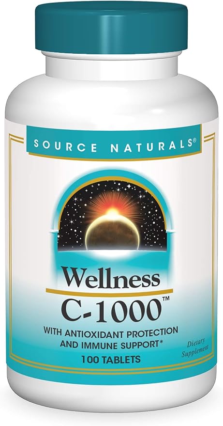Source Naturals Wellness C-1000, 100 Tablets