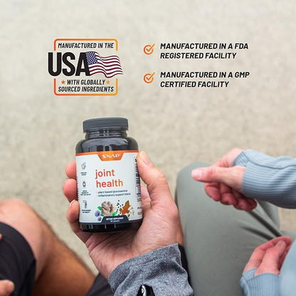 Snap Supplements Joint Health Support Supplement, 90 Capsules