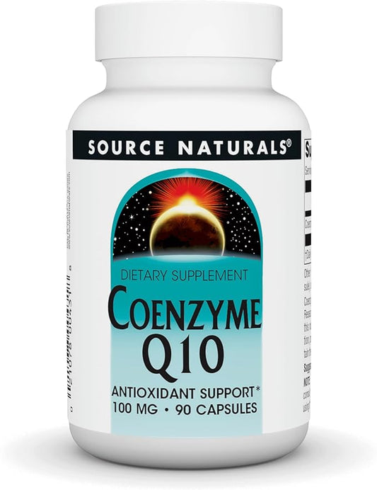 Source Natural Coenzyme Q10 Antioxidant Support 100 mg 90 Capsules