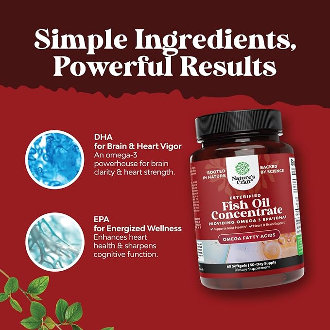 Omega 3 Fish Oil Supplement 3 Supplement 2000 mg