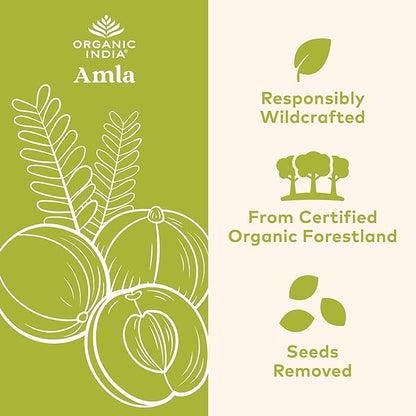 ORGANIC INDIA Amla Capsules Organic 90 Capsules