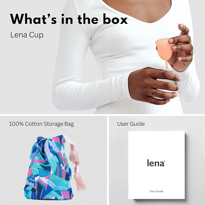 Lena Menstrual Cups, Reusable Period Cup,