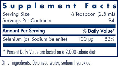 Allergy Research Group Selenium Solution 100 mcg 8 Fl