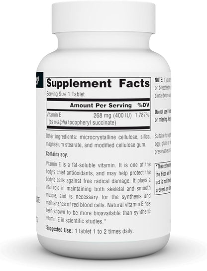 Source Naturals Vitamin E, 400 iu 100 Tablets
