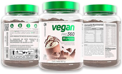 Forzagen Vegan Protein 360 2 Lbs 27 Servings,