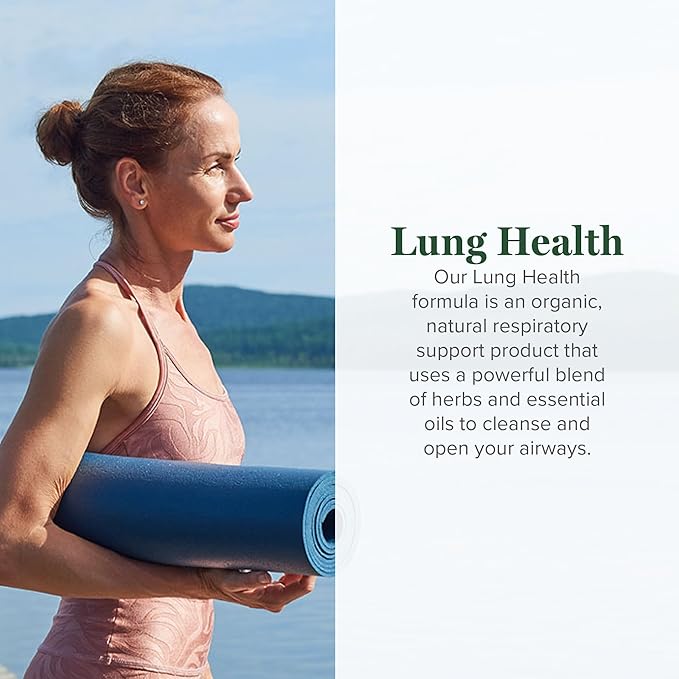Global Healing Organic Lung Health Supplement 1 Fl