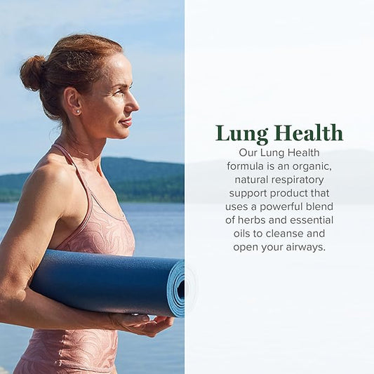 Global Healing Organic Lung Health Supplement 1 Fl