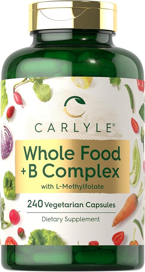 Carlyle B Complex with Whole Food 240 Capsules
