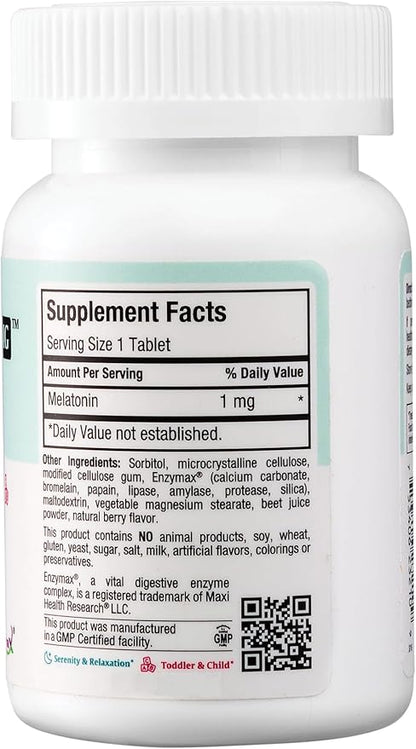 Maxi Health Mel-O-Chew Sleep Aid 100 Chewies