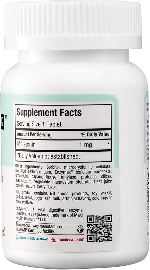 Maxi Health Mel-O-Chew Sleep Aid 100 Chewies