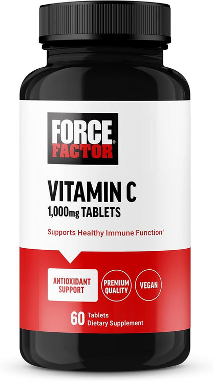 FORCE FACTOR Vitamin C 1000mg Immune 60 Vitamin