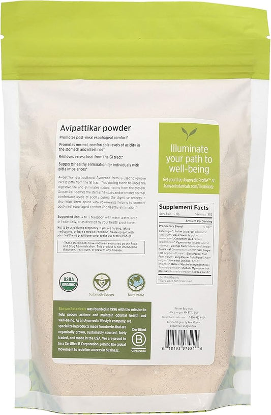 Banyan Botanicals Avipattikar Powder – Organic 1 lb.