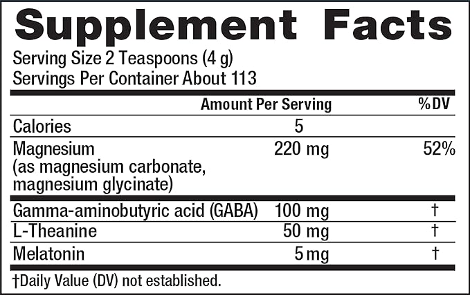 Natural Vitality Calm Sleep, Melatonin & 16 Oz